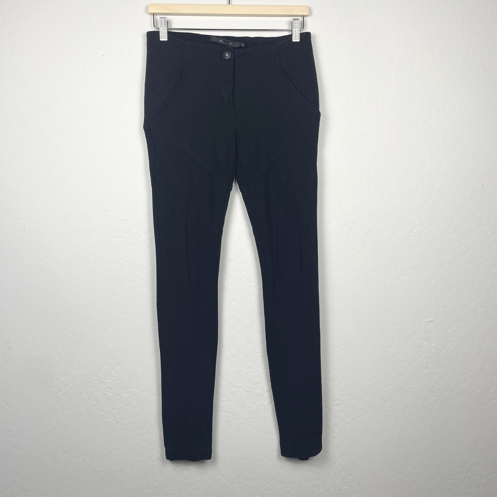 Givenchy Stretch Legging Skinny Pants Black Size 38 FR / US 8